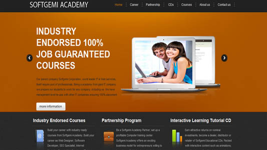 Computer Academy Site